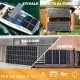 Painel Solar Monocristalino 200W 12V - Tecnologia PERC 9BB - Alta Eficiência