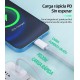 Cabo Lightning para USB-C 2M - Carregamento Rápido para iPhone iPad - Pack de 2