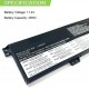 Bateria 11,4V 45Wh L19L3PF3 L19M3PF7 L19D3PF4 para Lenovo Ideapad Creator 5-15IMH05