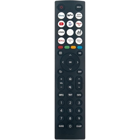 Controlo Remoto EN2R36 para Hisense Smart TV 40A4K 32A4K 40A5KQ 32A5KQ