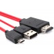 Conector/Adaptador Micro USB para Samsung Galaxy - MHL - HDMI