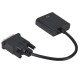 Cabo Adaptador DVI-D (24+1Pin) Macho para VGA (15Pin) fêmea