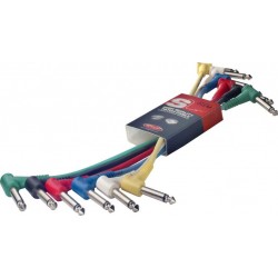 SPC015L E Patch Cable, 6 Unidades, 0,15m - Alta Velocidade e Durabilidade