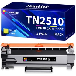  Cartucho de Toner Compatível Brother TN-2510 para HL-L2400DW HL-L2445DW MFC-L2860DW DCP-L2620DW