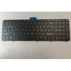 Teclado Americano HP ZBOOK 15 G1 G2 - ZBOOK 17 G1 G2 - Layout Inglês - Sem Retroiluminação