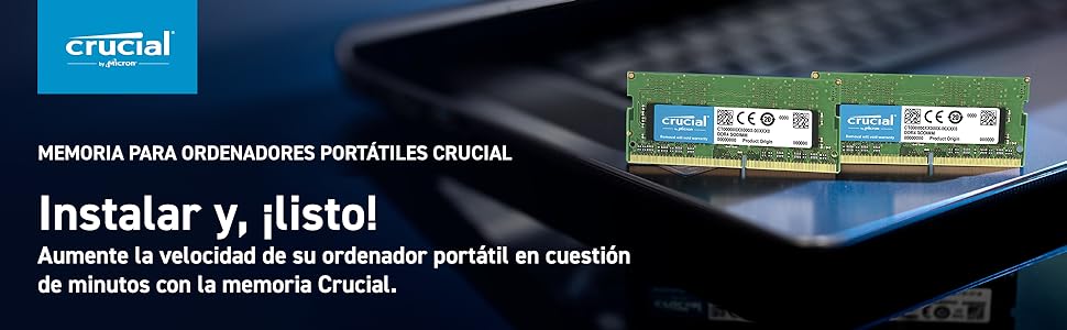 Crucial DDR4 Laptop SODIMM Memory