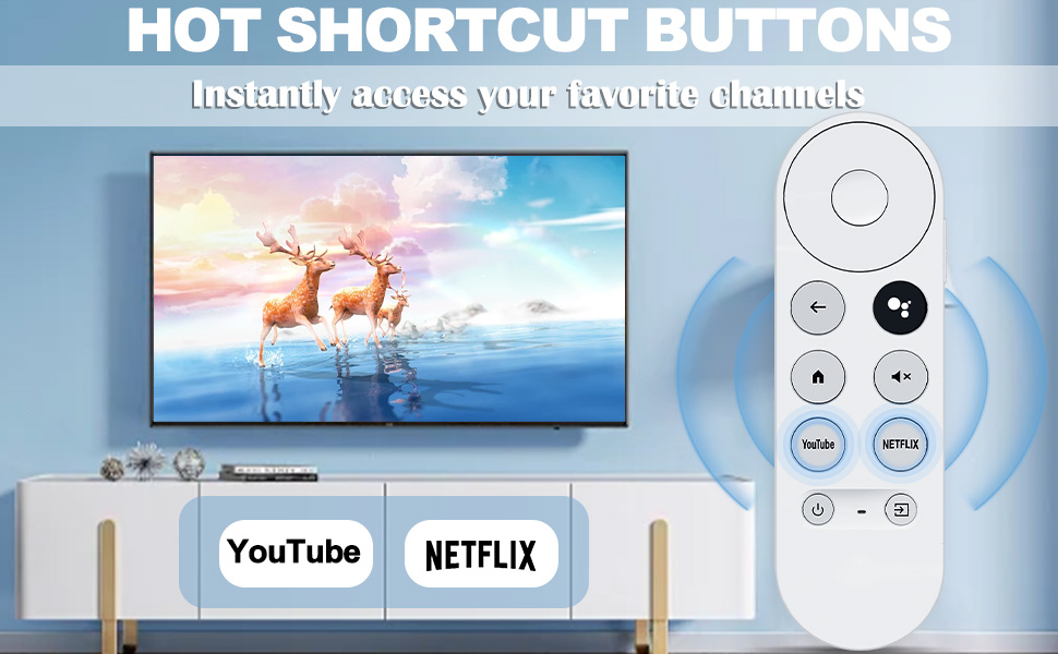 controlo remoto google chromecast