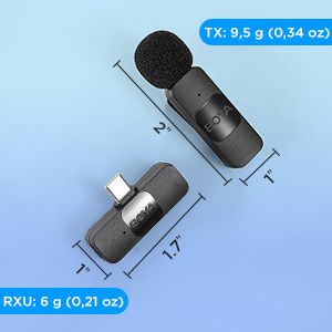 Microfone de lapela sem fios BOYA
