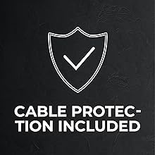 Proteccion de cables incluida