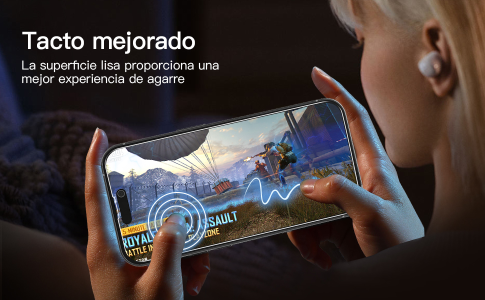 iPhone 14 Pro Max Protetor de ecrã de vidro temperado de privacidade